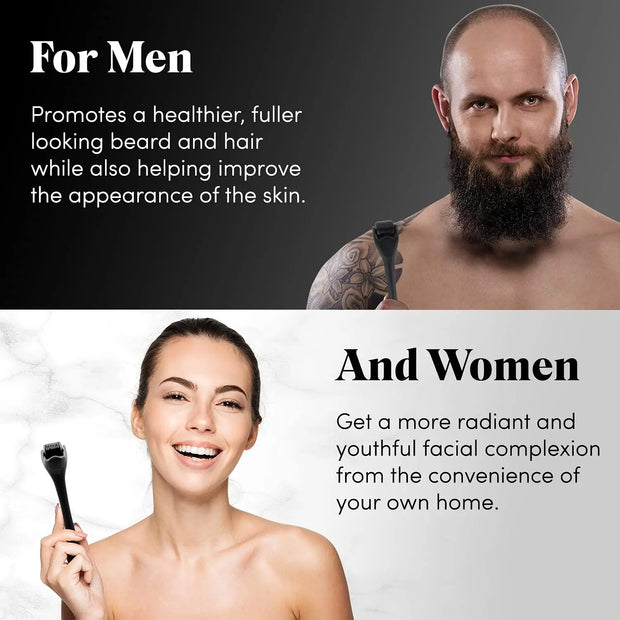 All Around Derma Roller for Skin,Beard,Body & Hair Growth
