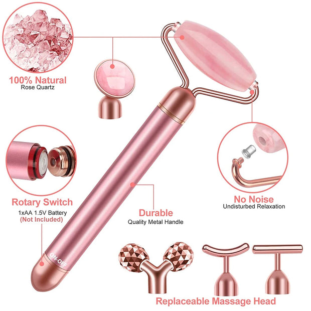 All Around 5-in-1 24K Gold Beauty Wand Face Massager
