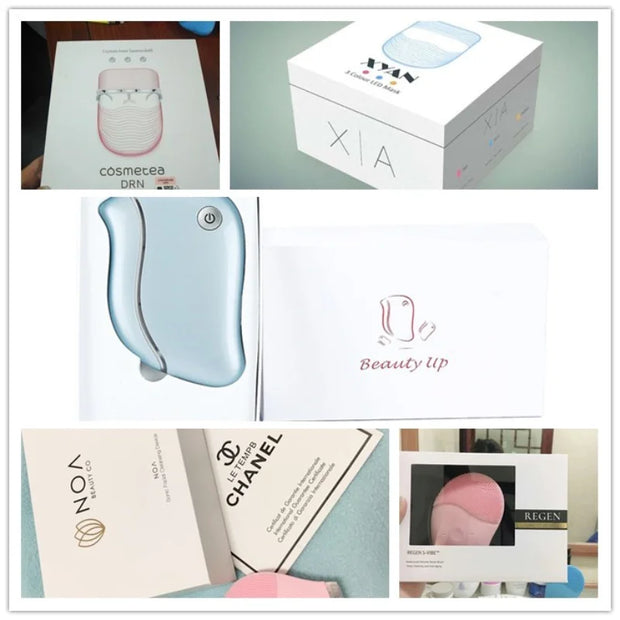 All Around vibrate heated scraping lifting light facial massager